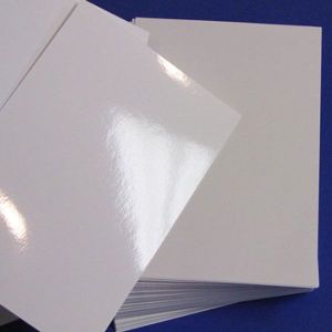 hotmelt 80g high gloss cast coated paper
