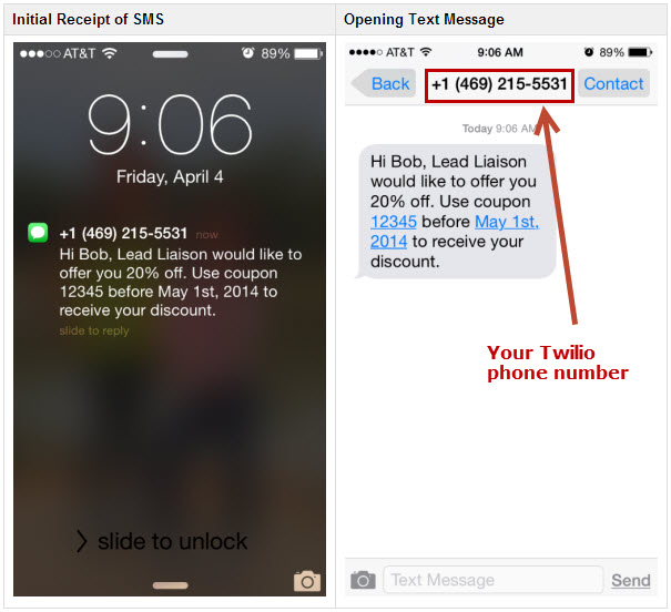 how to send sms messages with marketing automation