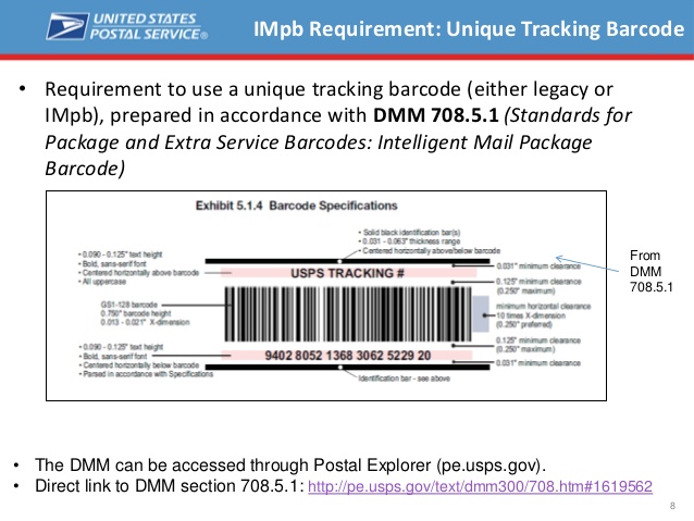 usps intelligent mail package barcode impb webinar february 11 2014 8 638