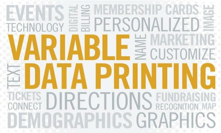 "variable data printing services"