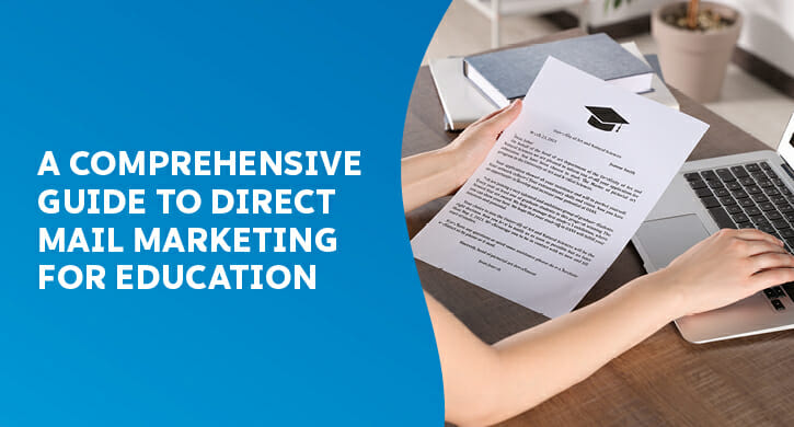 Direct mail marketing for education