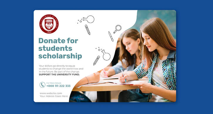 Direct mail fundraising for educational institutions